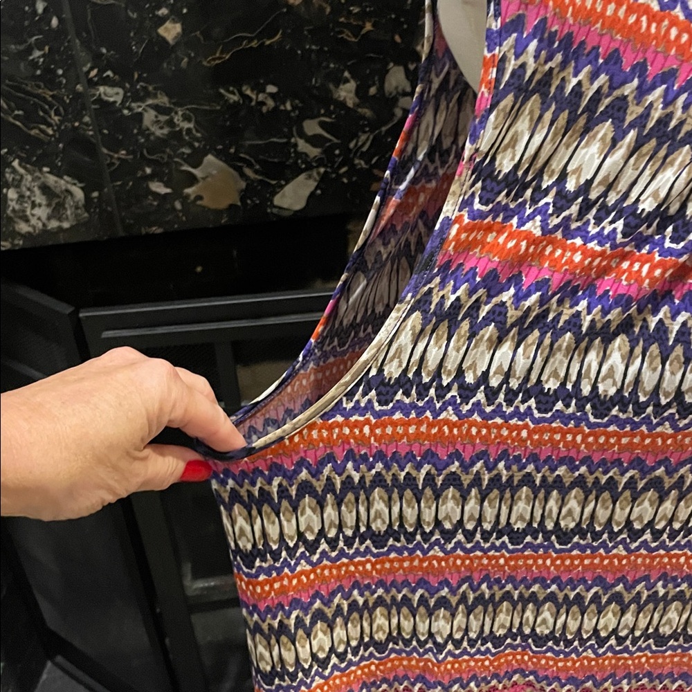 Ruby Rd. Multicolor Abstract Dress - Picture 3 of 10